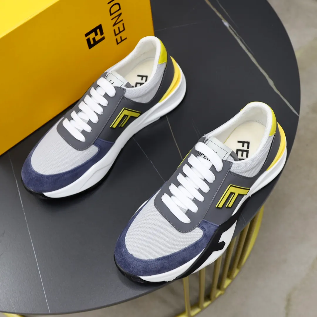 Men's men's shoes 290🔥Brand: FENDI Size: 38-44 (45, 46 customized) Grade: Original quality High version Material: Imported cowhide ➕ High-quality and comfortable lining Original lightweight non-slip outsole Style category: Travel Fashion casual shoes Versatile trend